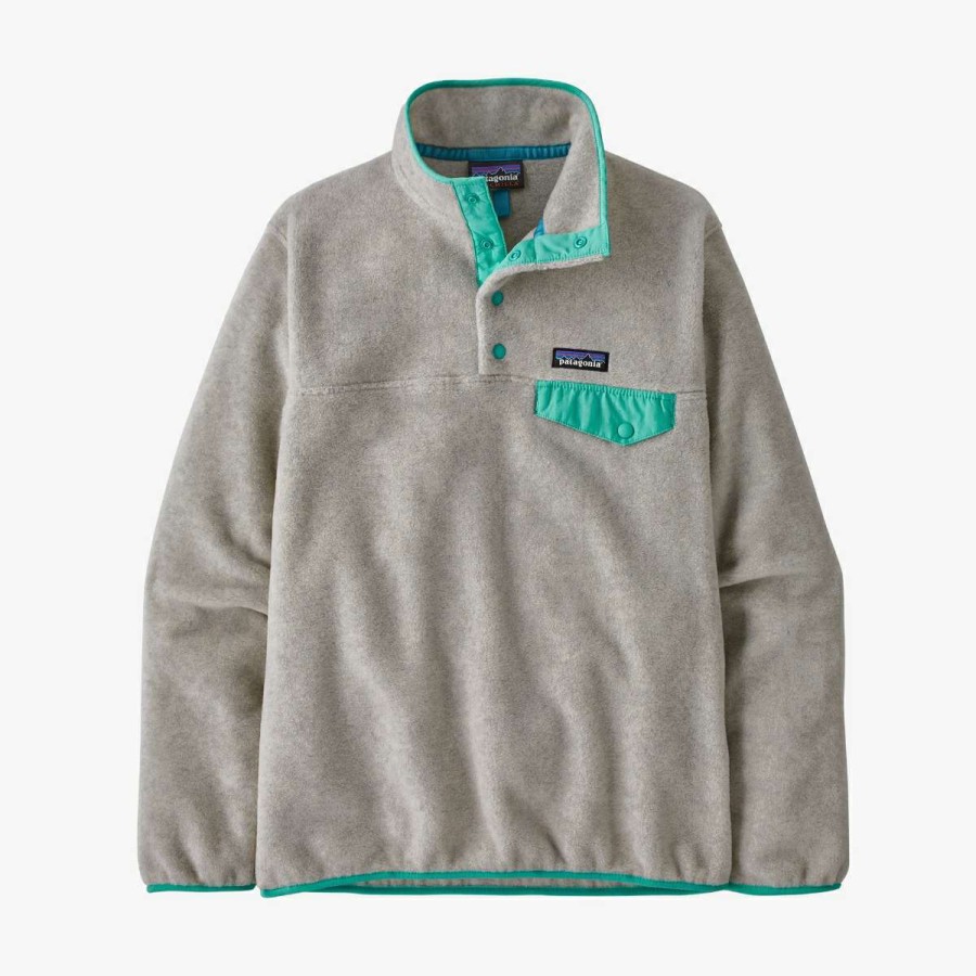 Womens Clothing * | Good Quality Patagonia Lightweight Synchilla Snap-T Fleece Pullover Womens