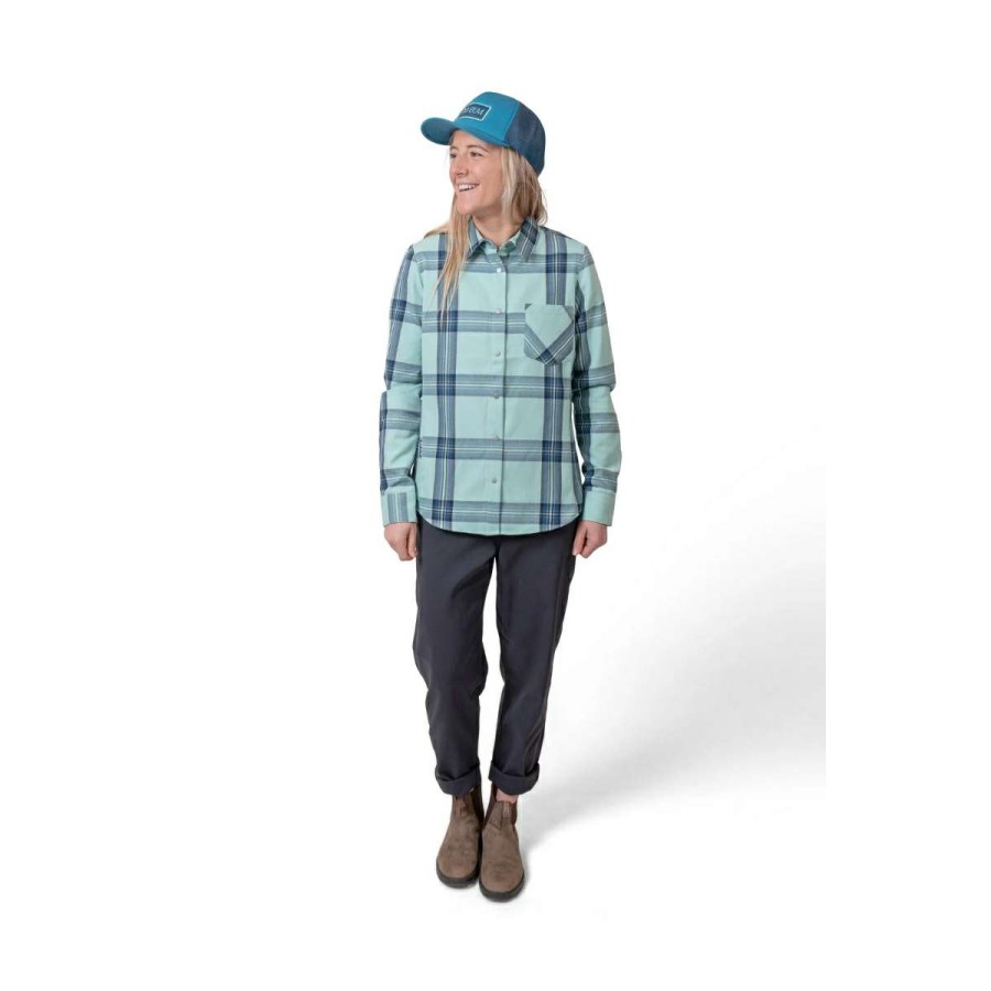 Womens Clothing * | Low Price Flylow Brigitte Tech Flannel Womens