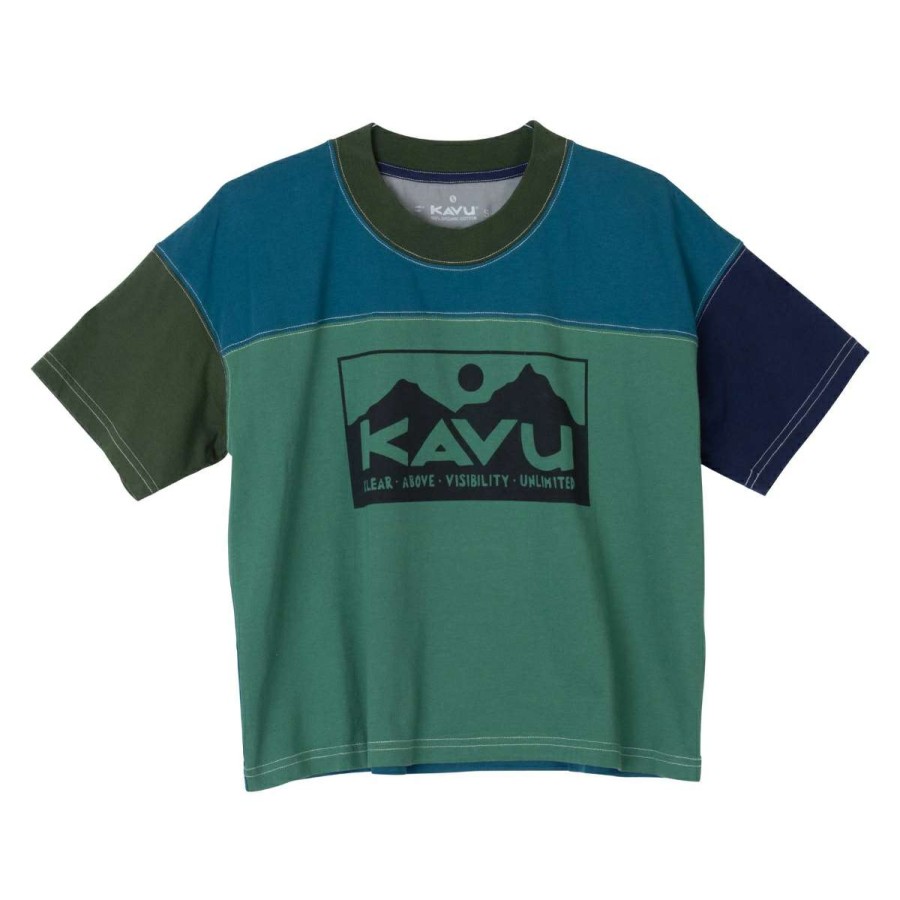 Womens Clothing * | Good Quality Kavu Malin Short Sleeve Cropped Top Womens