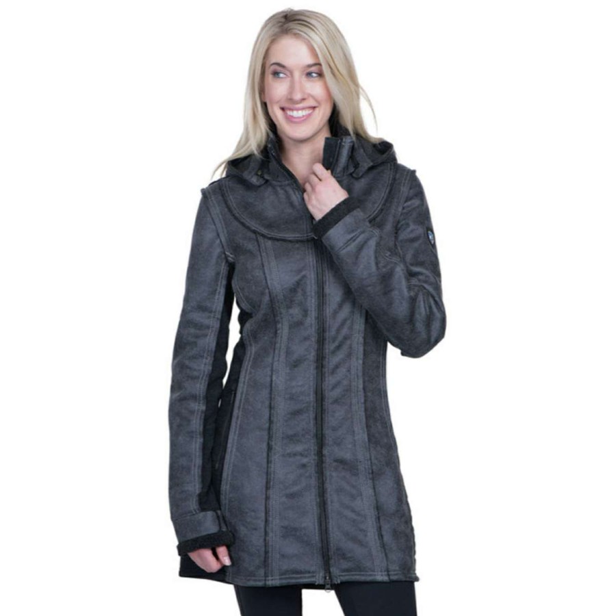 Womens Clothing * | Unique Kuhl Dani Sherpa Trench Jacket Womens