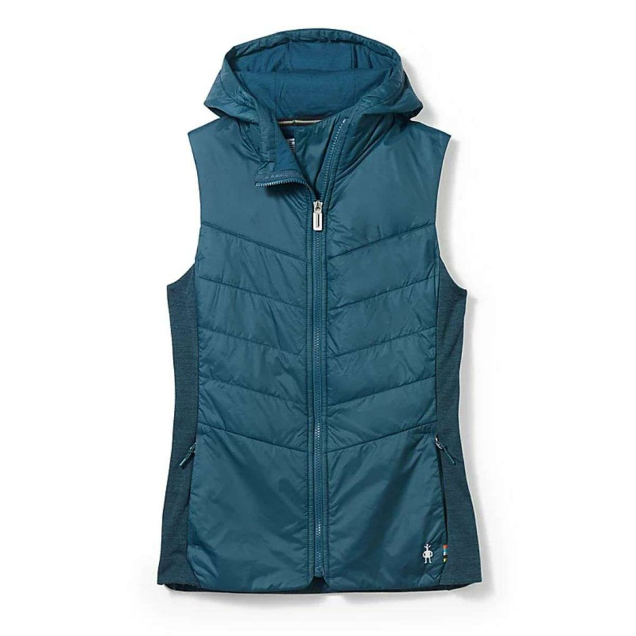 Womens Clothing * | Special Offers Smartwool Smartloft Hoodie Vest Womens