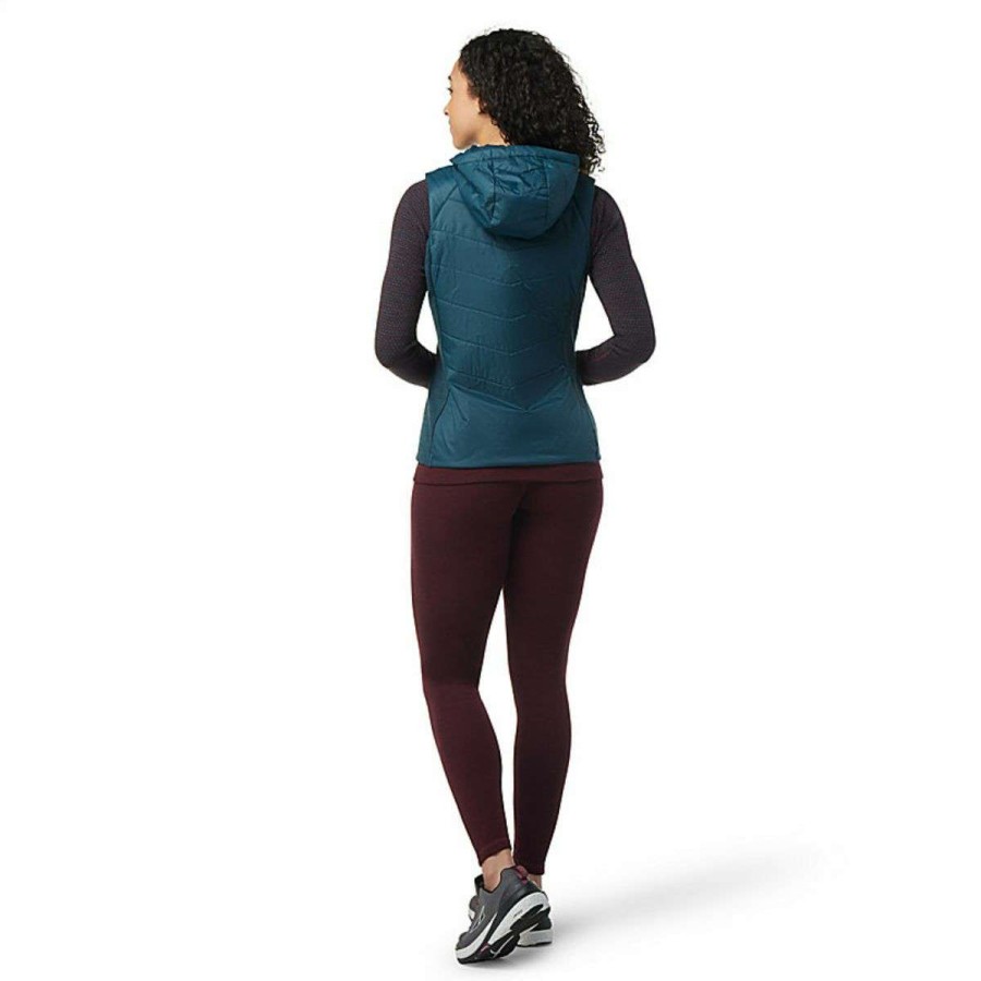 Womens Clothing * | Special Offers Smartwool Smartloft Hoodie Vest Womens