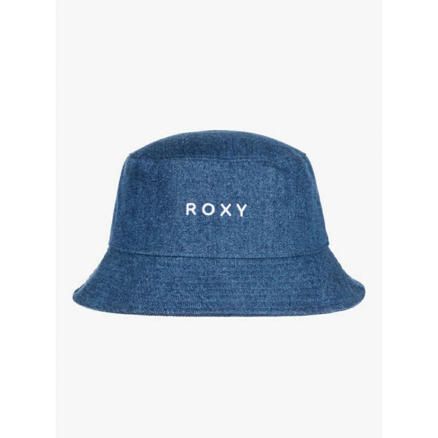 Womens Clothing * | Gift Selection Roxy Cheek To Cheek Denim Bucket Hat Womens