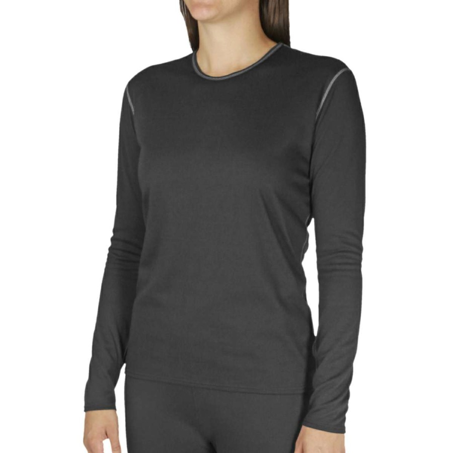 Womens Clothing * | Latest Hot Chillys Pepper Bi-Ply Crewneck Womens