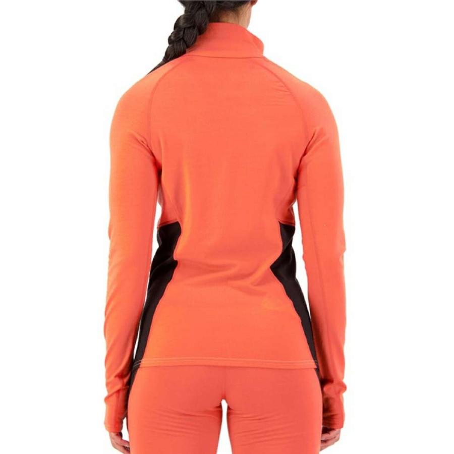 Womens Clothing * | Bargain Sale Mons Royale Olympus Half Zip Base Layer Womens