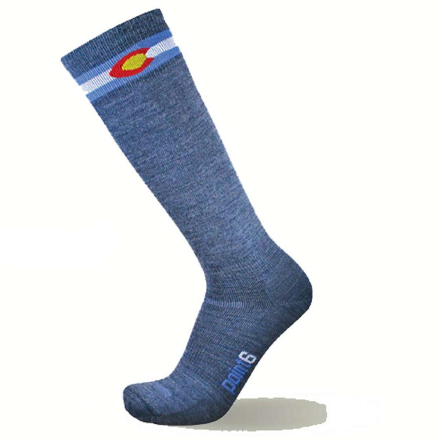 Womens Clothing * | Fire Sale Point6 Colorado Socks Mens